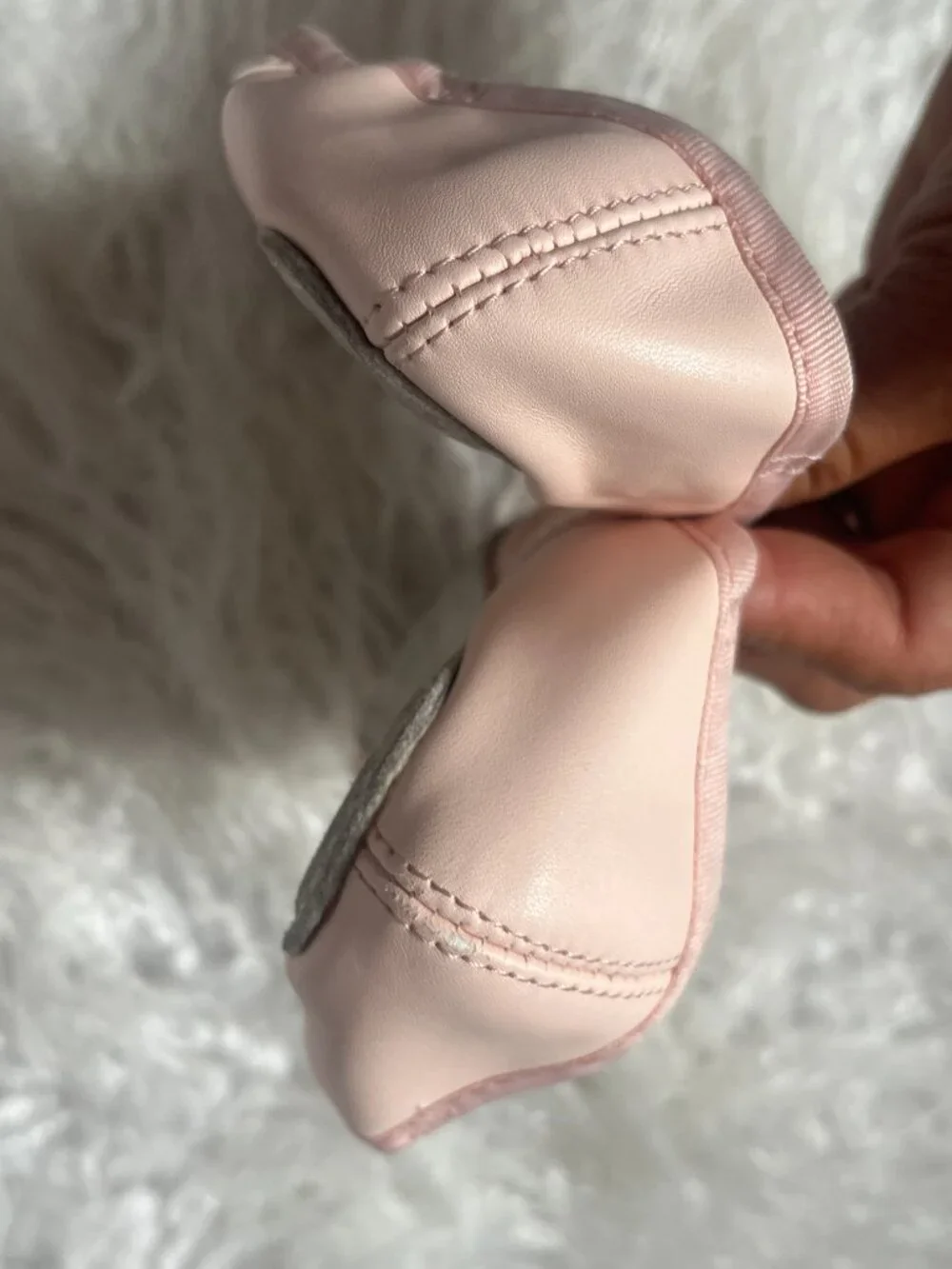 Danskin kids ballet shoes  size 12